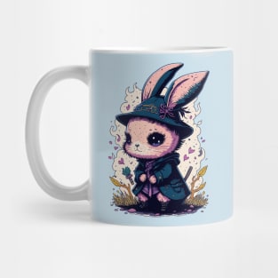 Halloween Bunny is here in witch style Mug